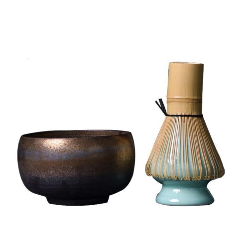 set pour the matcha chawan 340ml et chasen set pour the matcha chawan 340ml et chasen