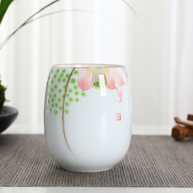 tasse a the chinoise porcelaine 190ml 12