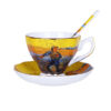 tasse a the en porcelaine van gogh