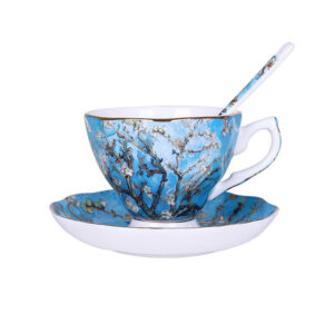 tasse a the en porcelaine van gogh 3 tasse a the en porcelaine van gogh 3