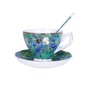 tasse a the en porcelaine van gogh 5 tasse a the en porcelaine van gogh 5