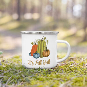 tasse automne emaillee 360ml 18