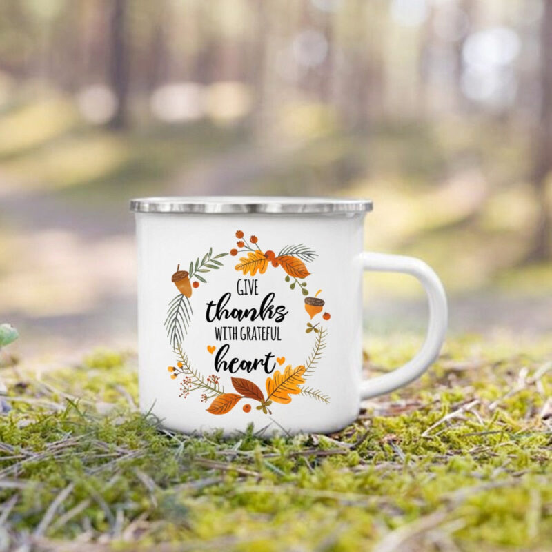tasse automne emaillee 360ml 21