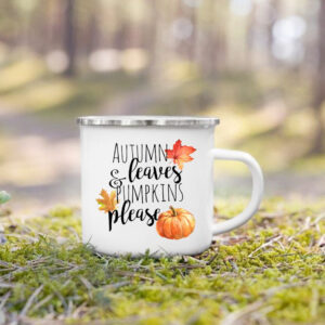 tasse automne emaillee 360ml 22