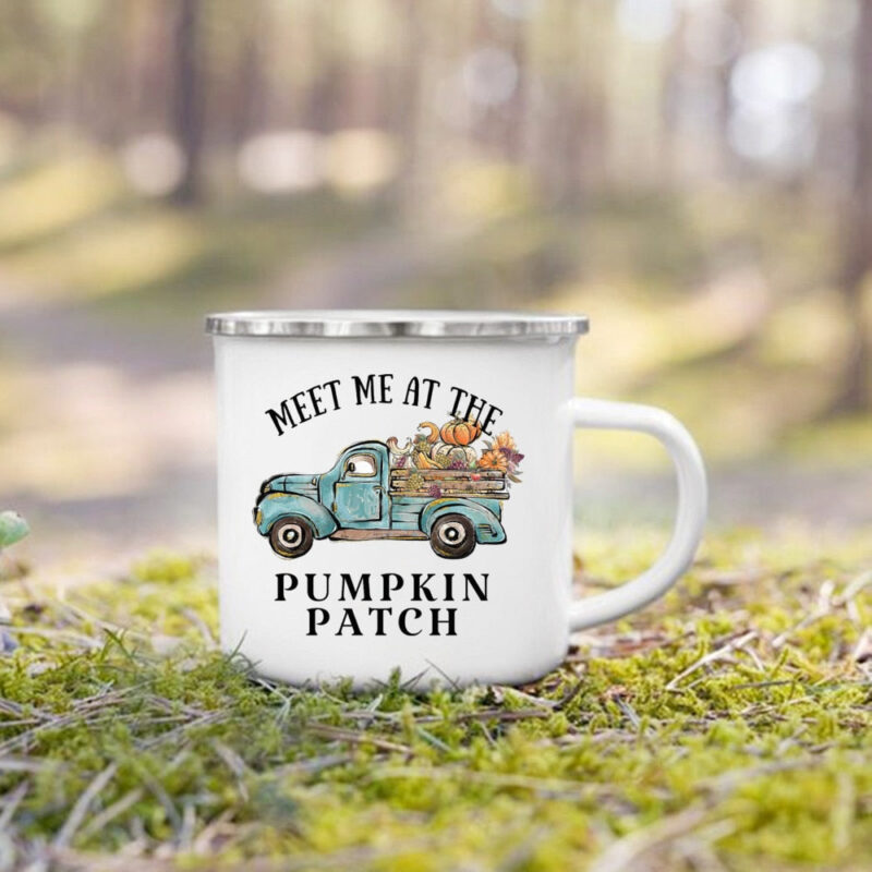 tasse automne emaillee 360ml 24