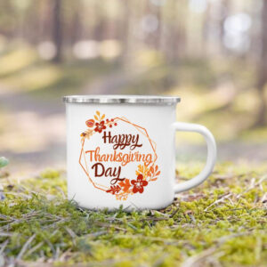 tasse automne emaillee 360ml 25