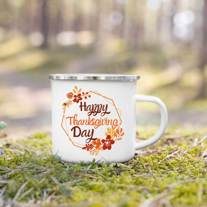 tasse automne emaillee 360ml 25