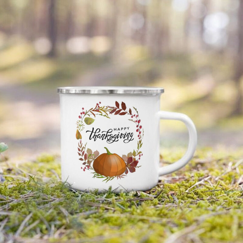 tasse automne emaillee 360ml 31