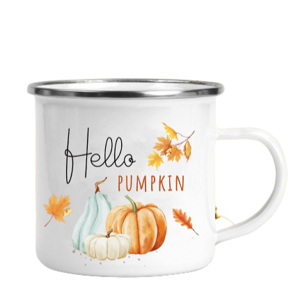tasse automne emaillee 360ml