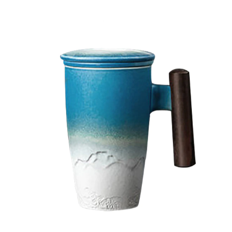 tasse en ceramique fait main tisaniere 350ml