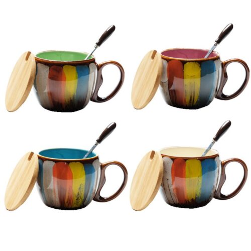 tasse en gres coloree 350ml