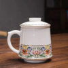 tasse en porcelaine motif japonais 430ml