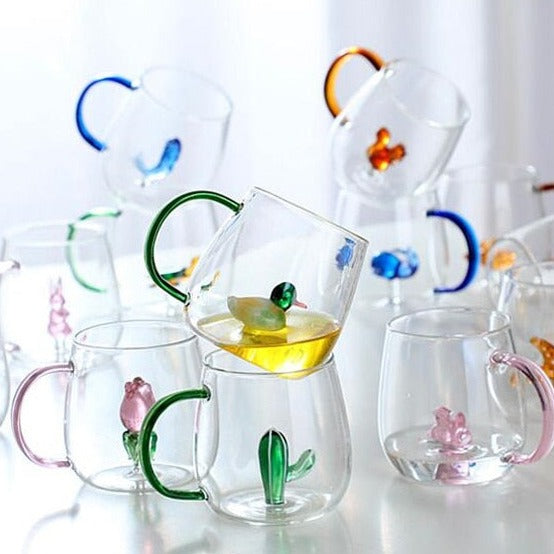 tasse mignonne verre 400ml 11