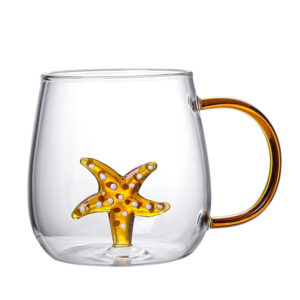 tasse mignonne verre 400ml 4 tasse mignonne verre 400ml 4