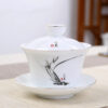 tasse theiere en porcelaine gaiwan 160ml 5
