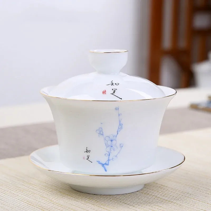 tasse theiere en porcelaine gaiwan 160ml 7