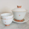 tasse theiere en porcelaine gaiwan 180 ml