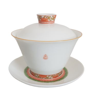 tasse theiere en porcelaine gaiwan 180 ml