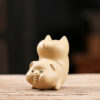 tea pet cochon en argile 2