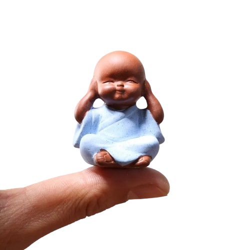 tea pet petit bouddha en terre cuite