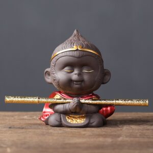 tea pet singe en argile 2