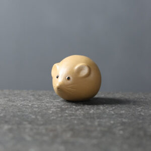 tea pet souris en argile 2