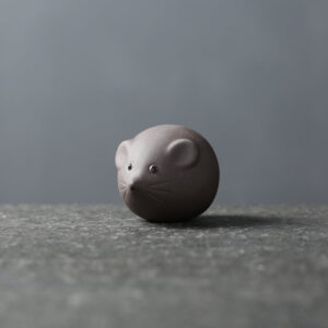 tea pet souris en argile 3