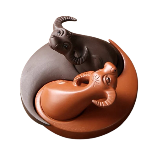 tea pets buffle en argile