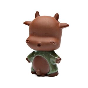 tea pets vache en argile 3