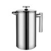 theiere a piston en inox 350 1000ml