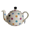 theiere anglaise traditionnelle a pois london pottery 15l