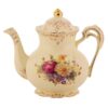 theiere anglaise vintage fleur 2