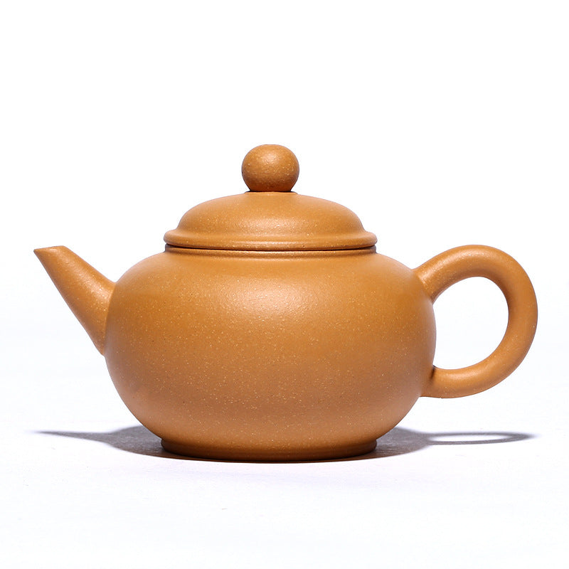 theiere artisanale jaune yixing 100ml 2