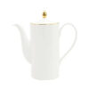 theiere blanche en porcelaine service 850ml 6