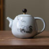 theiere chinoise chat vintage 280ml 4