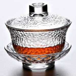 theiere chinoise gaiwan en verre 100 125ml 3 theiere chinoise gaiwan en verre 100 125ml 3
