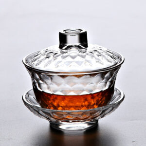 theiere chinoise gaiwan en verre 100 125ml theiere chinoise gaiwan en verre 100 125ml