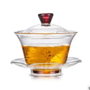 theiere chinoise gaiwan en verre colore 170ml 4 theiere chinoise gaiwan en verre colore 170ml 4