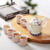 theiere chinoise porcelaine grain de riz 600ml 5