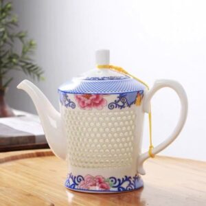theiere chinoise porcelaine grain de riz 600ml 7