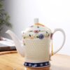 theiere chinoise porcelaine grain de riz 600ml 8