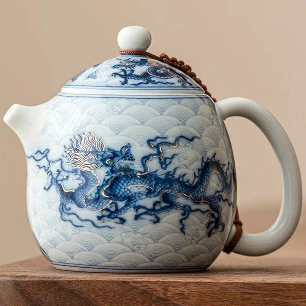 theiere dragon porcelaine 150ml