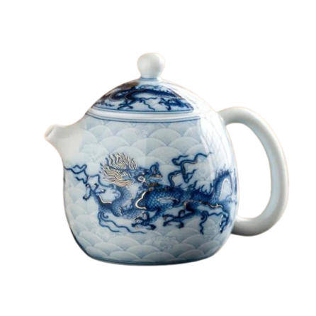 theiere dragon porcelaine 150ml
