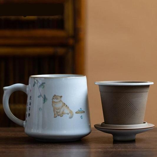 theiere egoiste chat 380ml 4