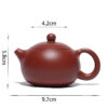 theiere en argile rouge yixing 90ml