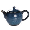 theiere en ceramique bleue 320ml