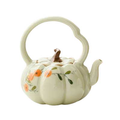 theiere en ceramique citrouille 140ml
