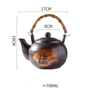 theiere en ceramique faience 700ml 2