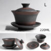 theiere en ceramique gaiwan grave 140 200ml