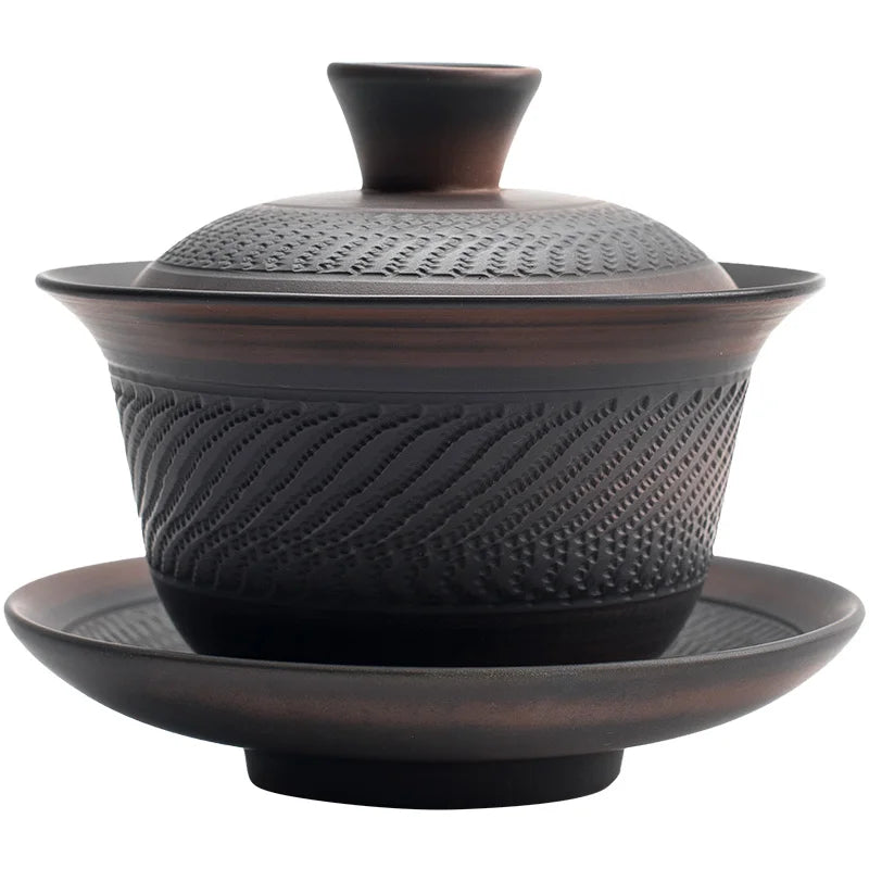 theiere en ceramique gaiwan grave 140 200ml 3
